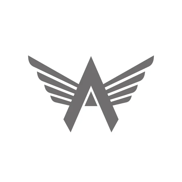 Letter A Logo Concept pictogram. Vector — Stockvector
