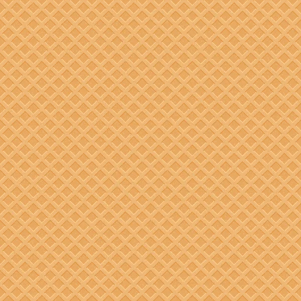 Wafer Icecream Seamless Pattern — Stok Vektör