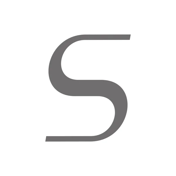 S betű Logo fogalom ikonra. Vektor — Stock Vector