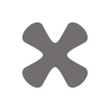Letter X Logo Concept Icon. Vector