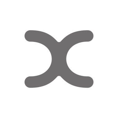 Letter X Logo Concept Icon. Vector