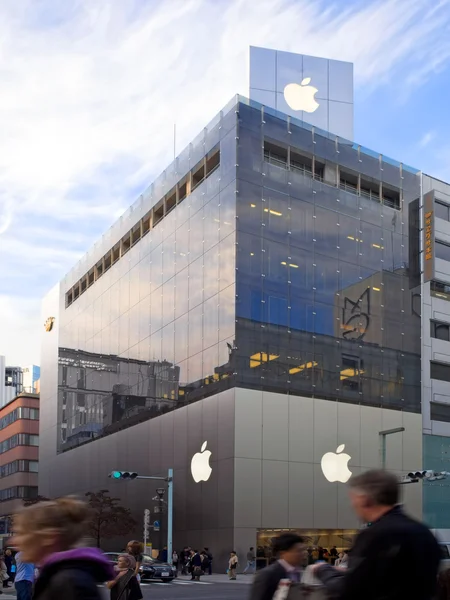 Apple store ginza tokyo japan — Stock Photo, Image