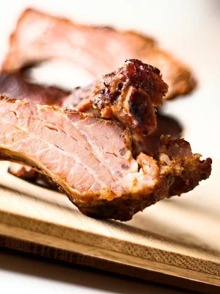 Costilla de cerdo barbacoa —  Fotos de Stock