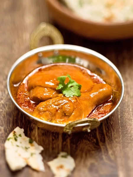 Curry di pollo indiano piccante — Foto Stock