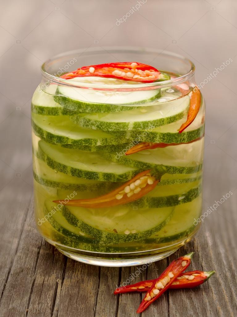 Asian cucumber pickle Stock Photo by ©zkruger 53753537