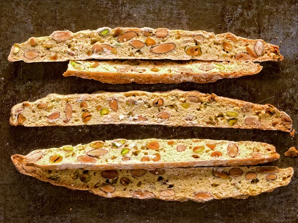 Biscotti italiano tradicional rústico — Fotografia de Stock