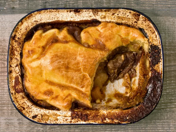 Torta di carne rustica — Foto Stock