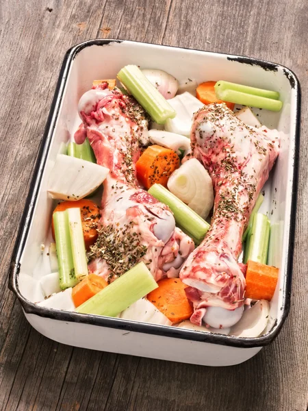 Rustik sås ingrediens — Stockfoto