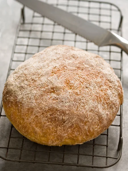 Rustic artisan bread — Stock Photo, Image