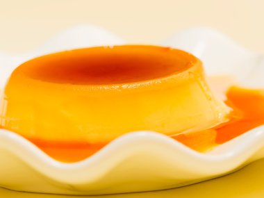 golden rich creme caramel dessert