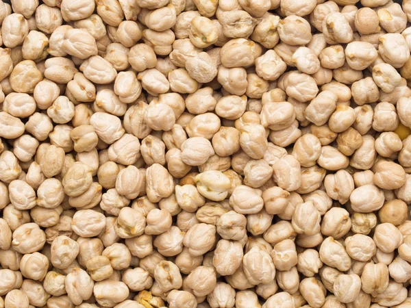 Getrocknete Gabanzo-Bohnen Kichererbsen Lebensmittel Hintergrund — Stockfoto