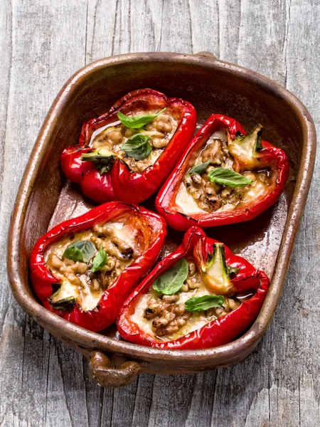 Rustieke geroosterde paprika — Stockfoto