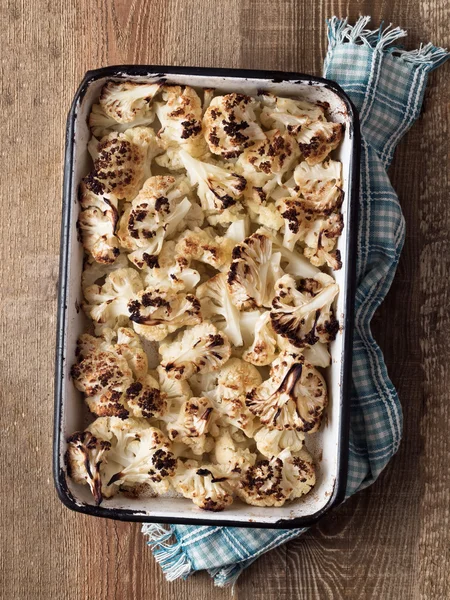 Rustic baked cauliflower — Stock Photo, Image