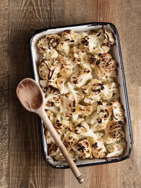 Rustic baked cauliflower — Stock Photo, Image