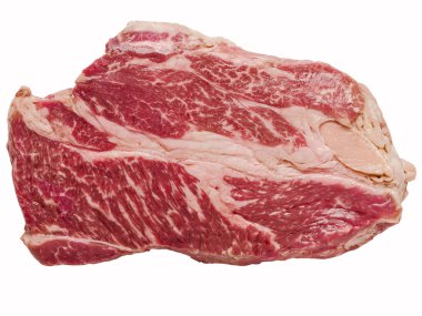 pişmemiş wagyu dana biftek izole
