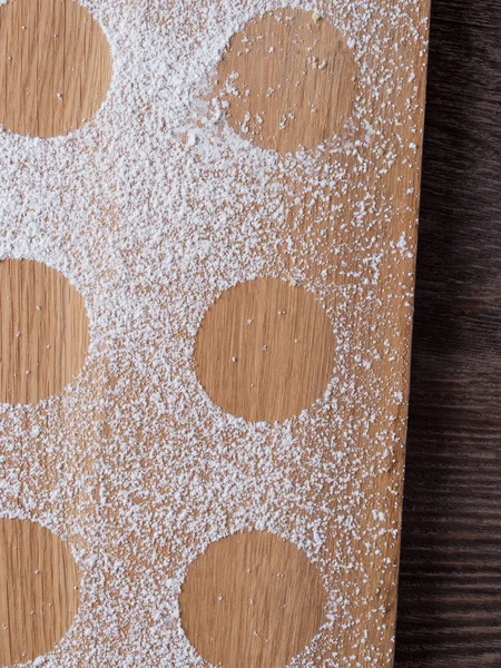 Rustic baking board — Stock Photo, Image