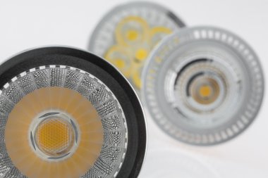 çeşitli plastik üç Gu10 Led ampuller ışık dağınık
