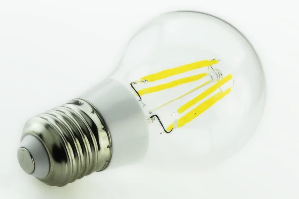 E27 6W warm white LED bulb with six luminous sticks — Stock Photo, Image