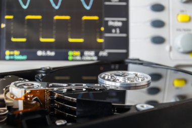 HDD veri kurtarma veya repai için hazır bir test laboratuvarı açıldı