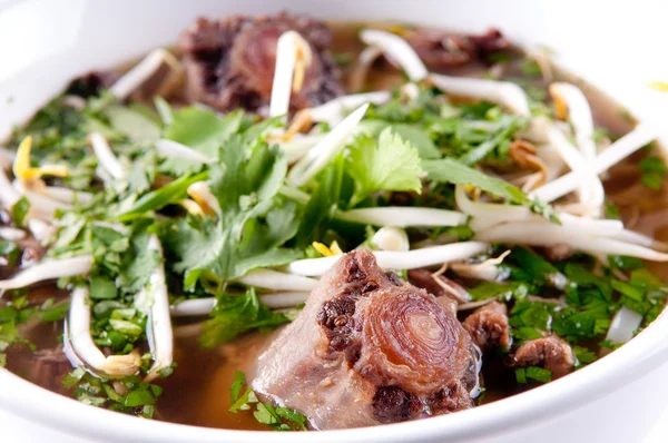 Oxtail pho soup, a vietnamese classic meal — Stock Photo © photominer