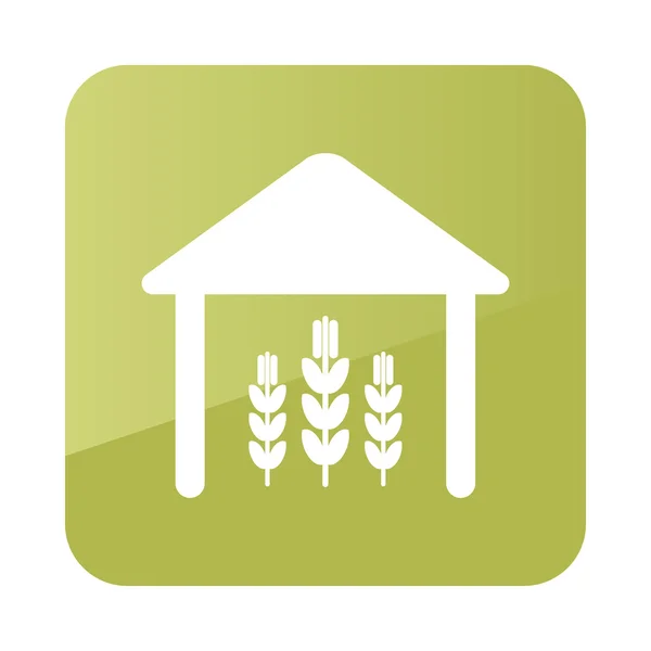 Barn vector icon. Farm — Stock Vector