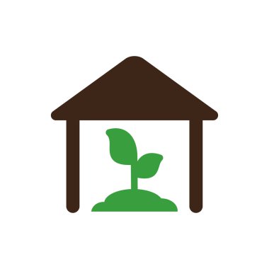 Sera vektör simgesi. Çiftlik