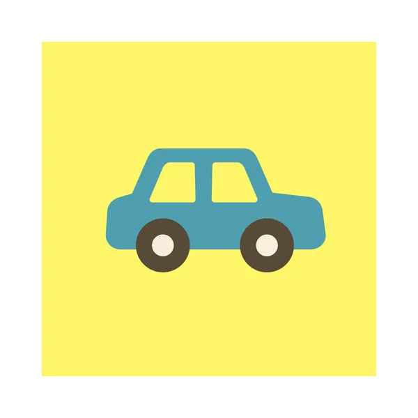 Coche icono vector — Vector de stock