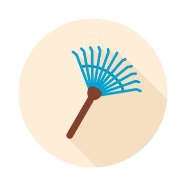 Bahçesi komisyon düz vektör simgesi