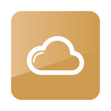 Bulut simgesi. Meteoroloji. Hava durumu