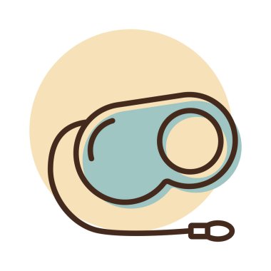 Hayvan kurşun vektör simgesi. Evcil hayvan işareti. Evcil hayvan ve veteriner web sitesi ve uygulama tasarımı, logo, uygulama, UI için grafik sembolü