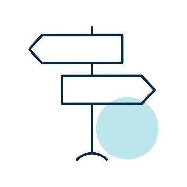 İmza noktası vektör simgesi. Navigasyon işareti. Seyahat ve turizm web sitesi ve uygulama tasarımı, logo, uygulama, UI için grafik sembolü