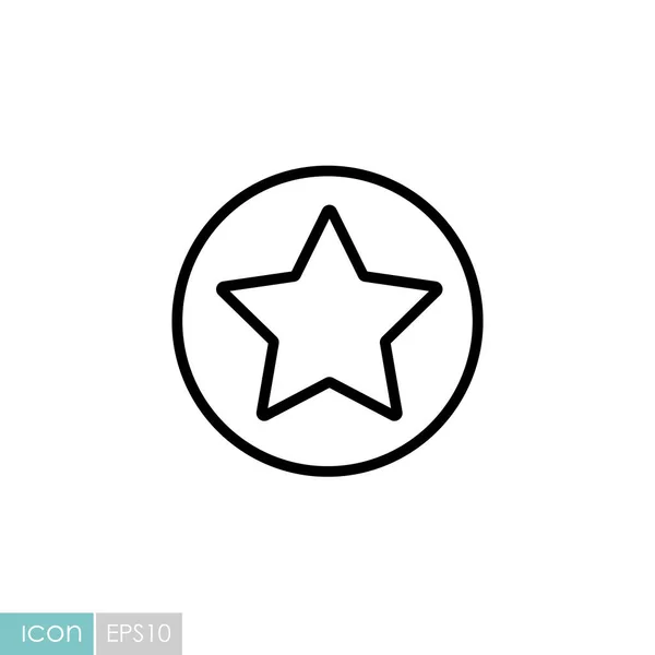 Adicionar Aos Favoritos Ícone Vetorial Símbolo Estrela Símbolo Gráfico Para —  Vetores de Stock