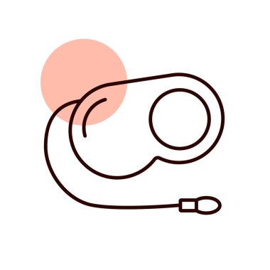 Hayvan kurşun vektör simgesi. Evcil hayvan işareti. Evcil hayvan ve veteriner web sitesi ve uygulama tasarımı, logo, uygulama, UI için grafik sembolü