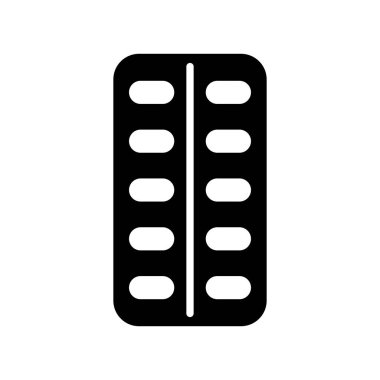 Haplar vektör simgesini soyar. İlaç ve sağlık sigortası, tıbbi destek işareti. Tıbbi web sitesi ve uygulama tasarımı için grafik sembolü, logo, uygulama, UI