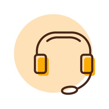 Merkezin simgesini ara. Destek. E-ticaret tabelası. Web sitenizin tasarımı için grafik sembolü, logo, uygulama, UI. Vektör illüstrasyonu, EPS10.