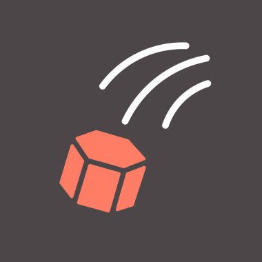 Taş atmak ya da kaldırım taşları ya da kaldırım taşları vektör sembolü. Gösteri, protesto, grev, devrim. Web sitesi tasarımı için grafik sembolü, logo, uygulama, UI