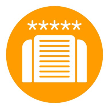 Beş yıldızlı otel vektör beyaz sembol. Seyahat ve turizm web sitesi ve uygulama tasarımı, logo, uygulama, UI için grafik sembolü
