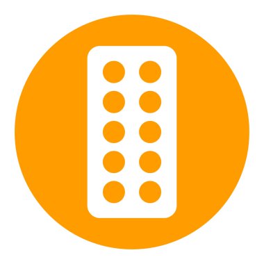 Haplar vektör beyaz kabartma simgesini soyar. İlaç ve sağlık sigortası, tıbbi destek işareti. Tıbbi web sitesi ve uygulama tasarımı için grafik sembolü, logo, uygulama, UI