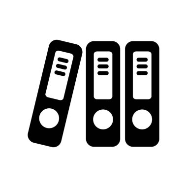 Dosya Dizini ana hatları simgesi. Çalışma alanı tabelası. Web sitenizin tasarımı için grafik sembolü, logo, uygulama, UI. Vektör illüstrasyonu, EPS10.