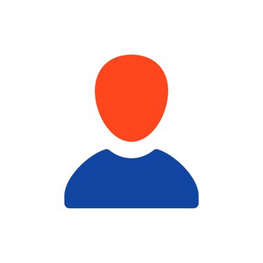 Kullanıcı vektör simgesi. E-ticaret tabelası. Web sitenizin tasarımı için grafik sembolü, logo, uygulama, UI. Vektör illüstrasyonu, EPS10.