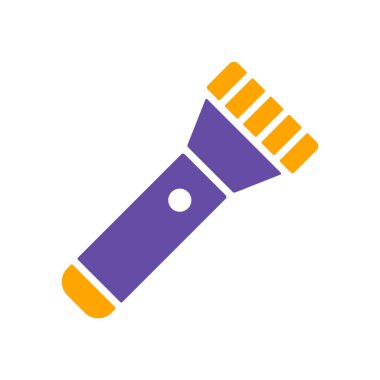 El feneri vektör simgesi. Kamp ve yürüyüş işareti. Seyahat ve turizm web sitesi ve uygulama tasarımı, logo, uygulama, UI için grafik sembolü