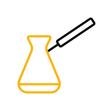 Türk Cezve vektör simgesi. Mutfak aletleri. Yemek pişirme web sitesi tasarımı, logo, uygulama, UI için grafik sembolü