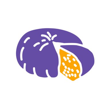 Keçi peyniri sembolü. Çiftlik hayvanı işareti. Web sitenizin tasarımı için grafik sembolü, logo, uygulama, UI. Vektör illüstrasyonu