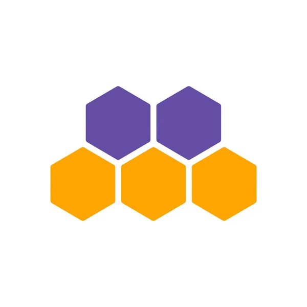 Ikona Včelího Glyfu Zvířecí Znamení Grafický Symbol Pro Design Webových — Stockový vektor
