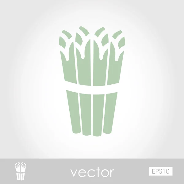 Векторная спаржа — стоковый вектор