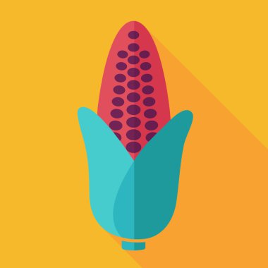 Mısır uzun gölge düz simgesiyle