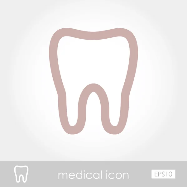 Tooth icon — Stock Vector