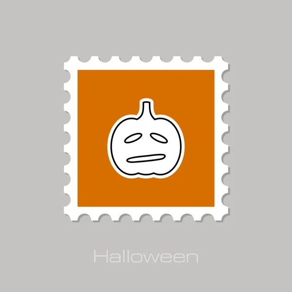 Halloween pumpkins damgası — Stok Vektör