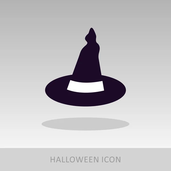 Хэллоуин, икона колдуньи — стоковый вектор
