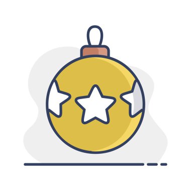 Kabartma desenli vektör ikonunda Noel balosu. Kış işareti. Olay ve tatil web sitesi için grafik sembolü ve uygulama tasarımı, logo, uygulama, UI